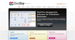 Desktop Screenshot of decezy.com